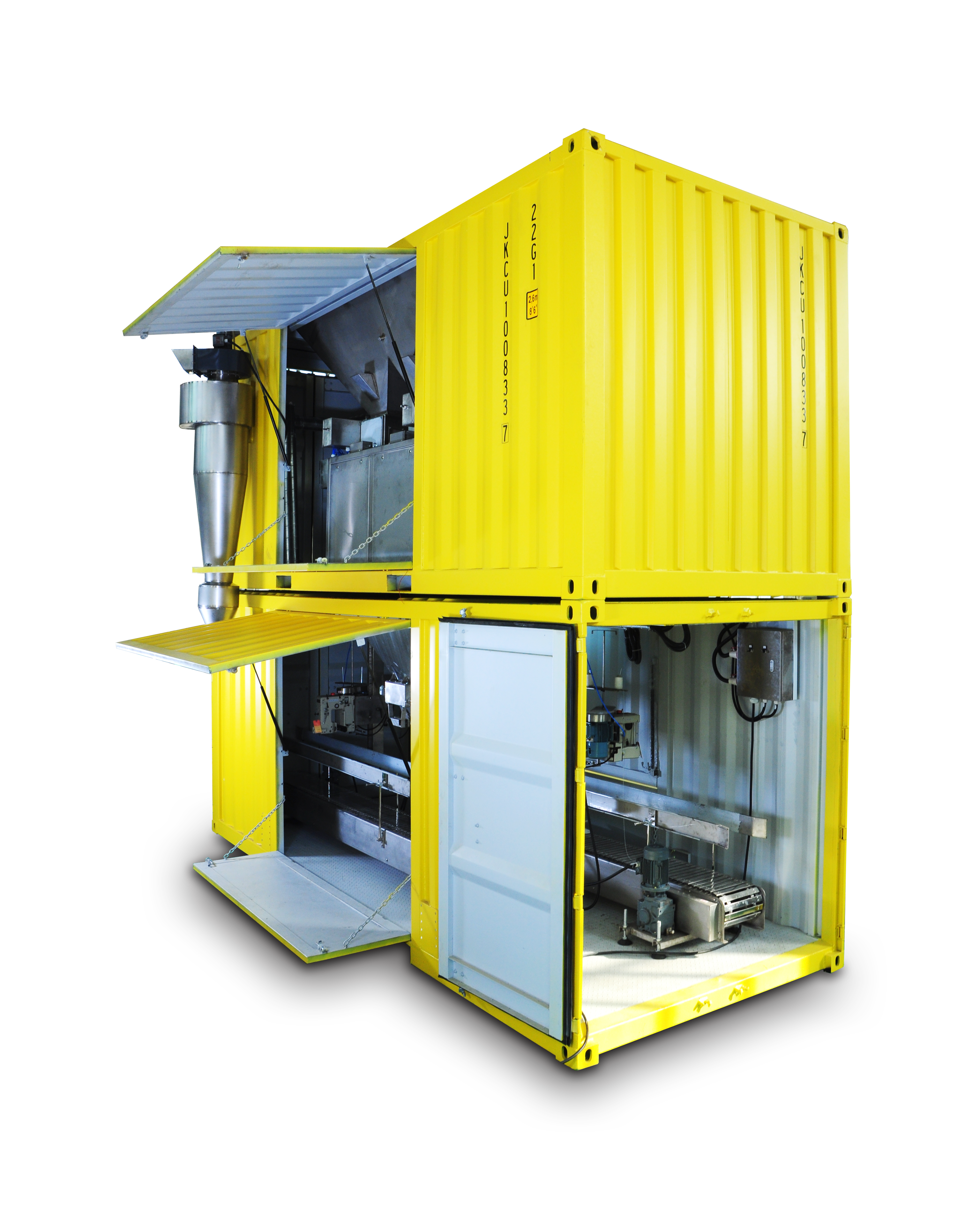 自動(dòng)稱(chēng)重集裝箱秤廠(chǎng)家 碼頭移動(dòng)式打包機(jī)包裝秤 集裝箱包裝機(jī)-1